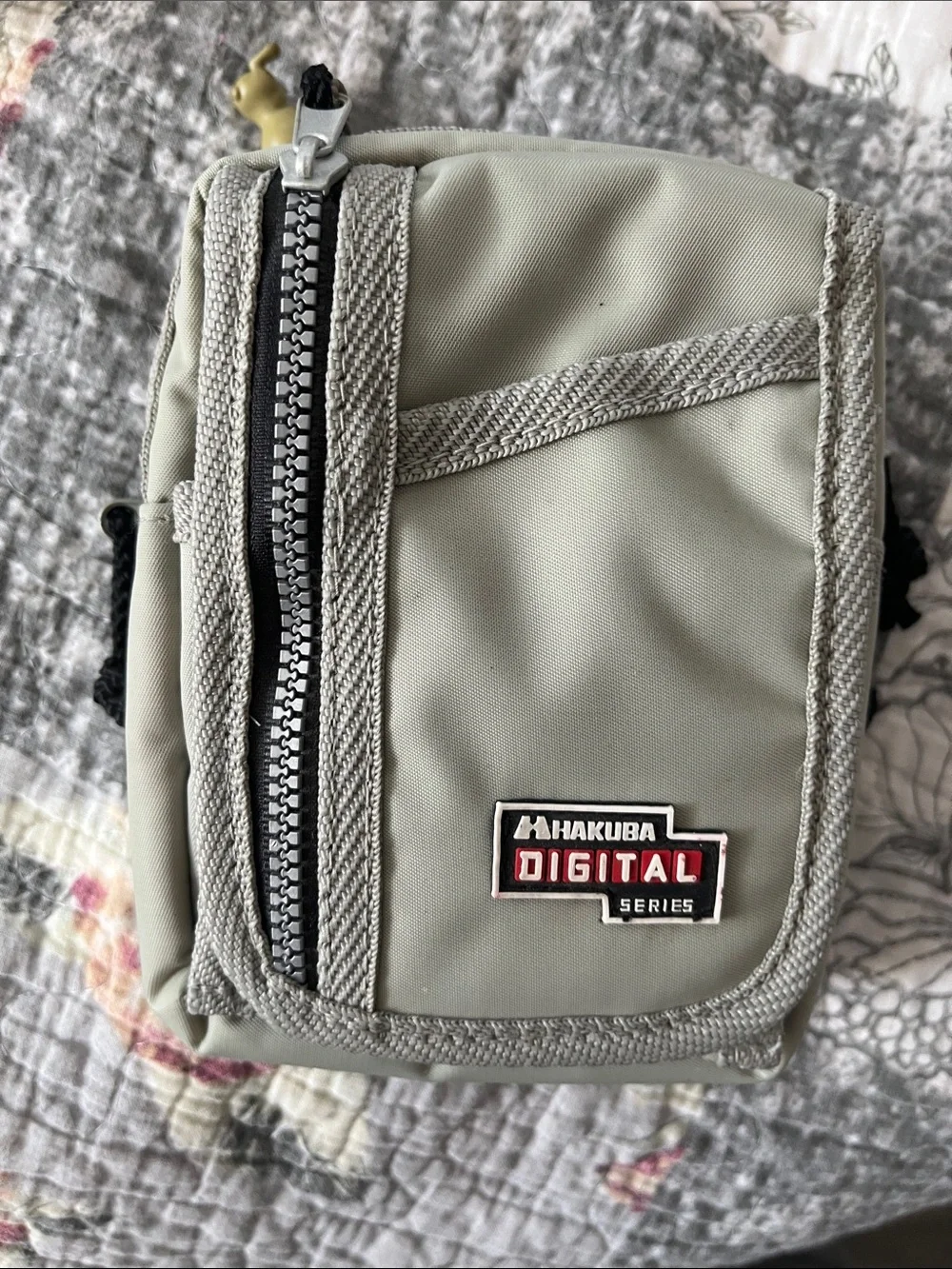 Digital Series Men's Compact Camera Bag - Light Gray